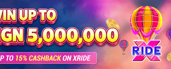 Xride Daily Cashback banner